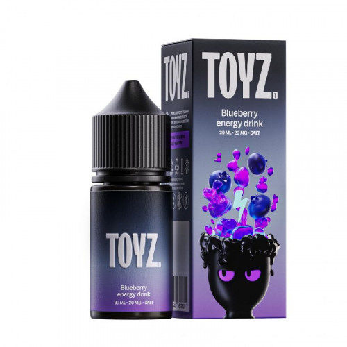 Жидкость Toyz Blueberry Energy Drink (Черника и Энергетик) 20 мл / 30 мл